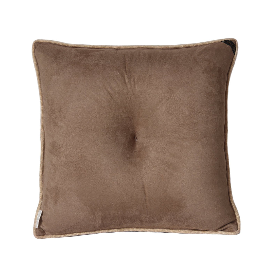 Jamawar Cushion - Beige in Shanil 18″ x 18″