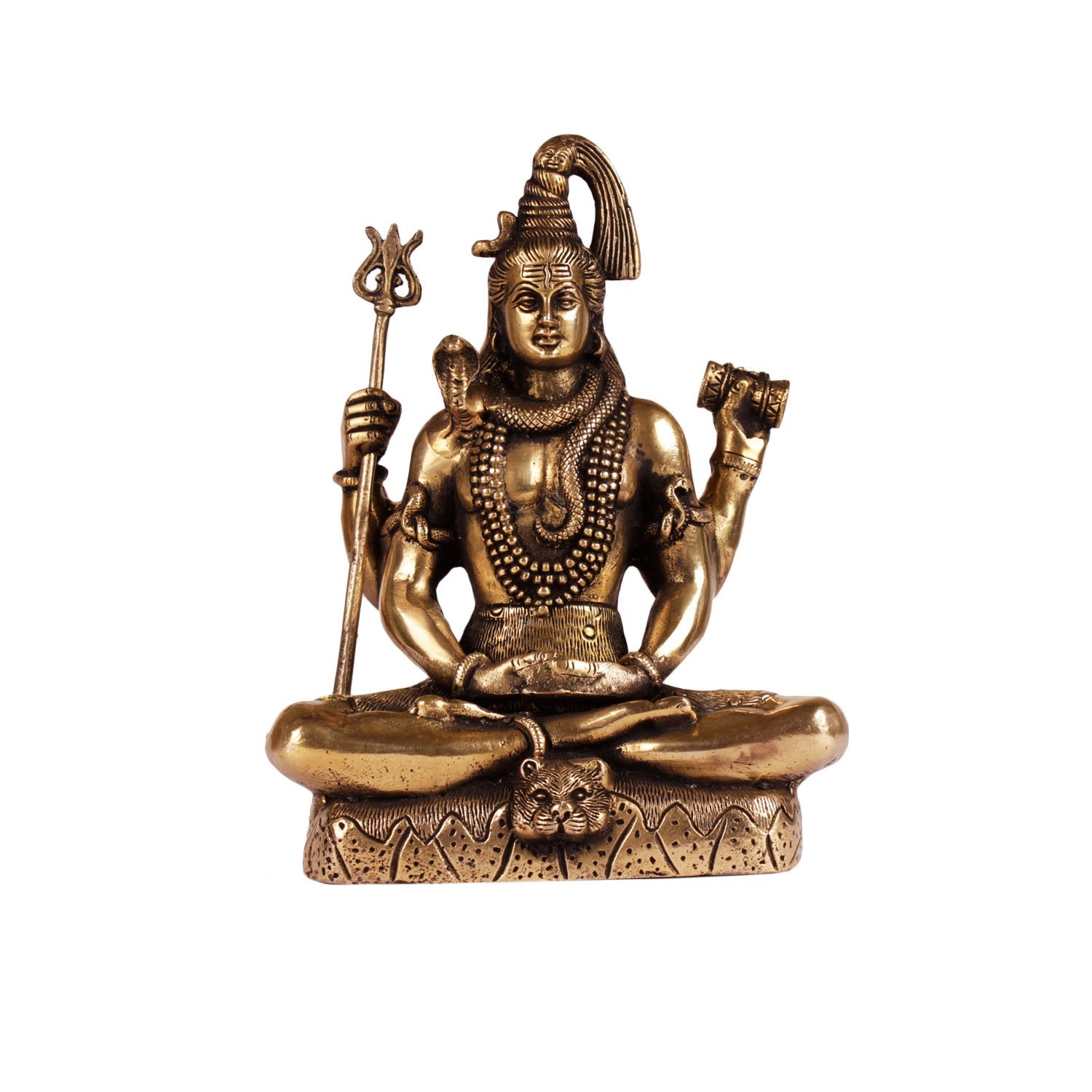 Shiva Idol - Brass