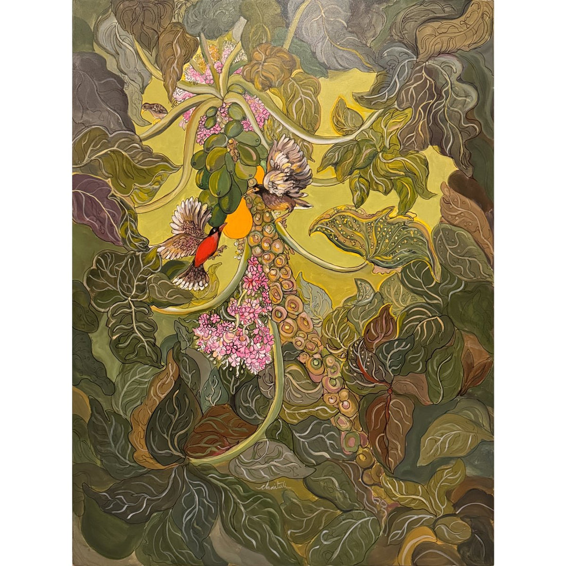 Happy Morning By Chaitali Chanda – Acrylic on canvas