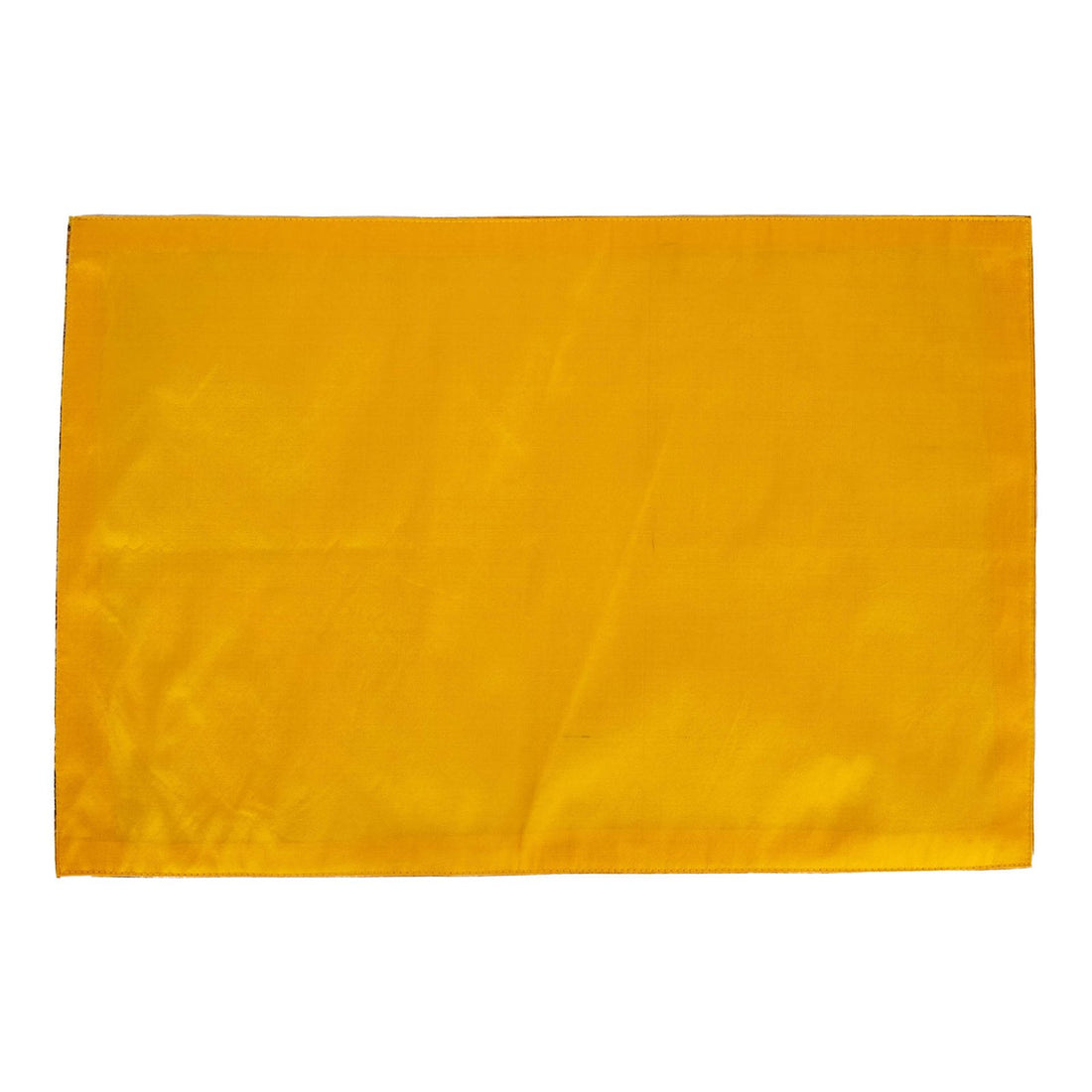 Odyssey Table Mats - Yellow in Silk Blend 12&