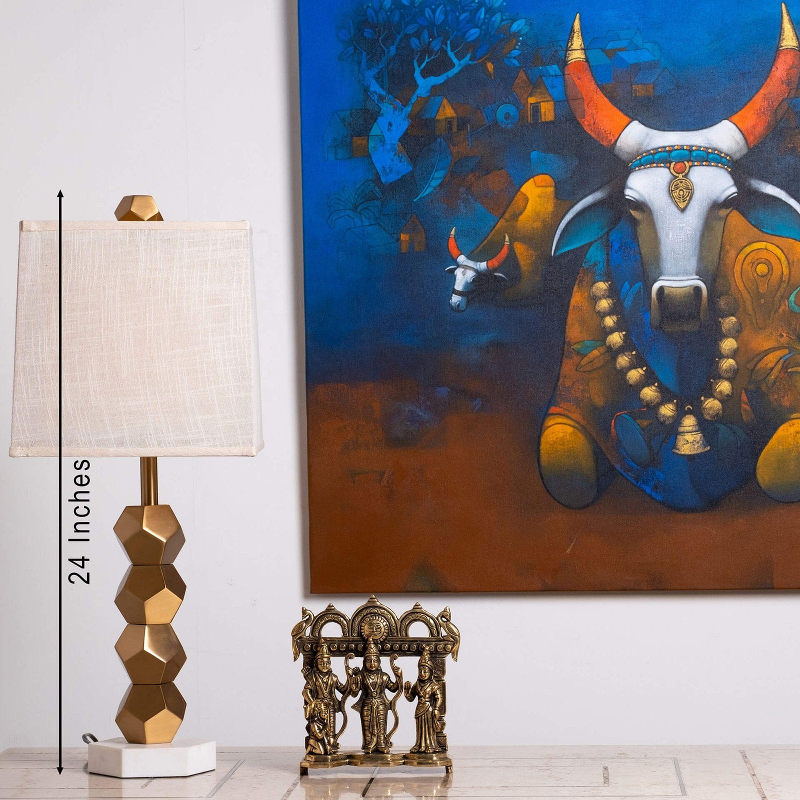 Ram Darbar - Large in Brass