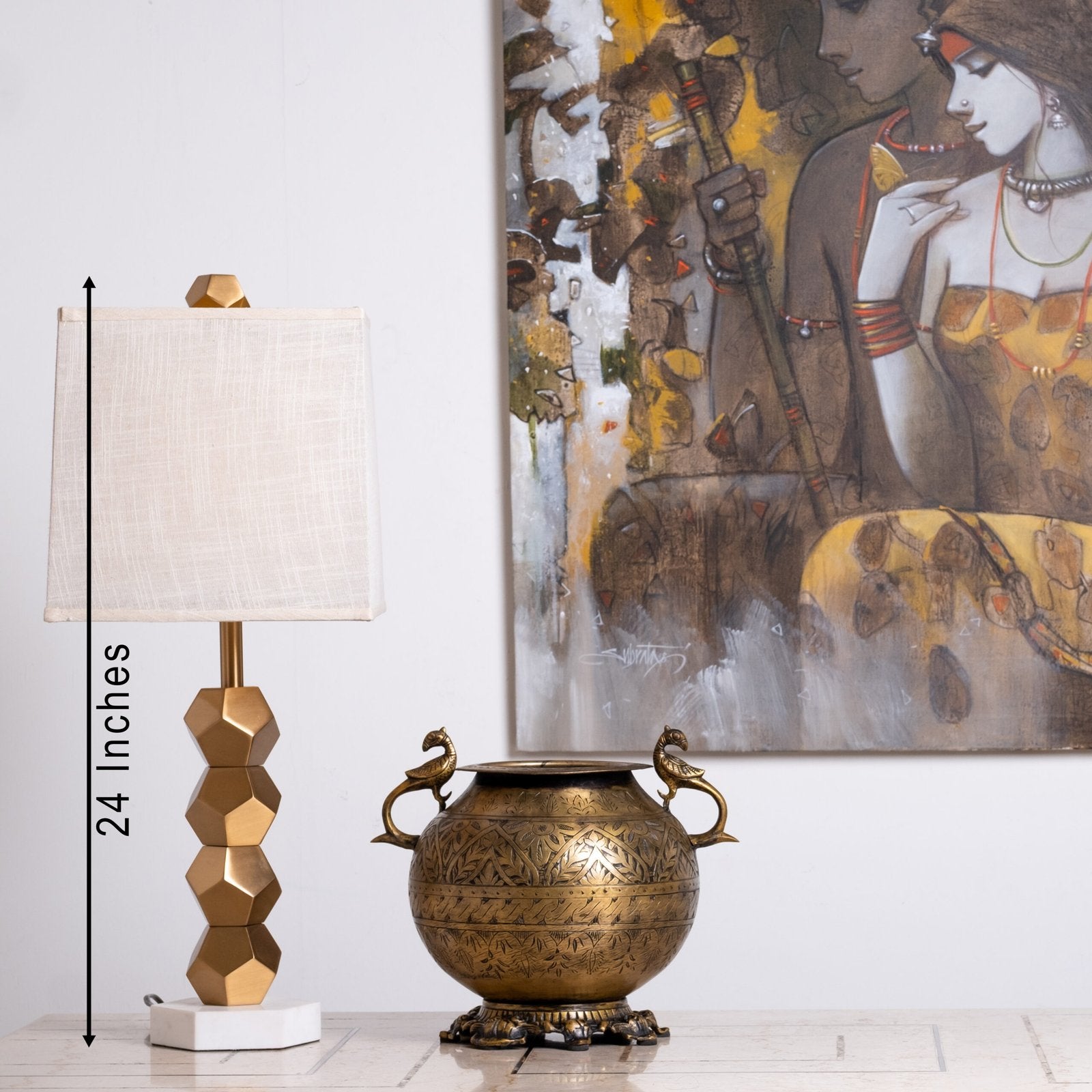 Pot - Small in Brass