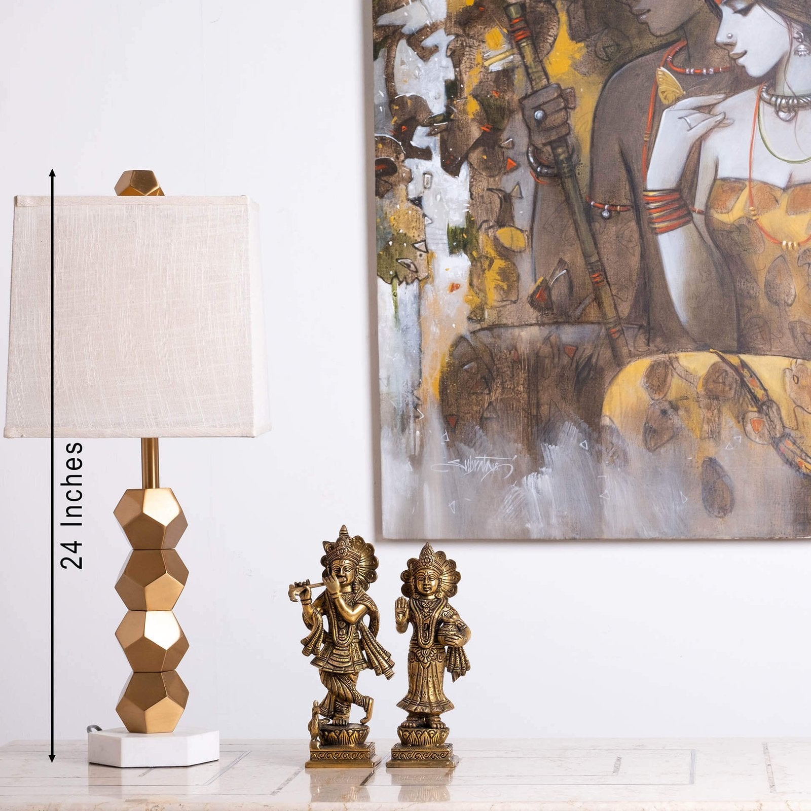 Radha Krishna Standing - Large