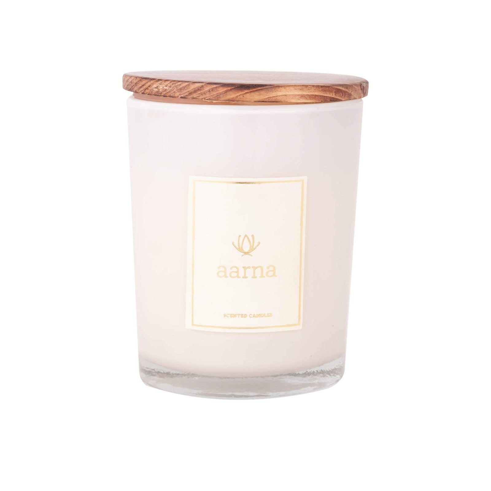 Candle - Wood Lid and Glass