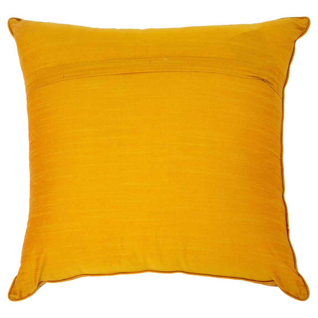 Odyssey Cushion Cover - Golden Yellow in Silk Blend 20 &