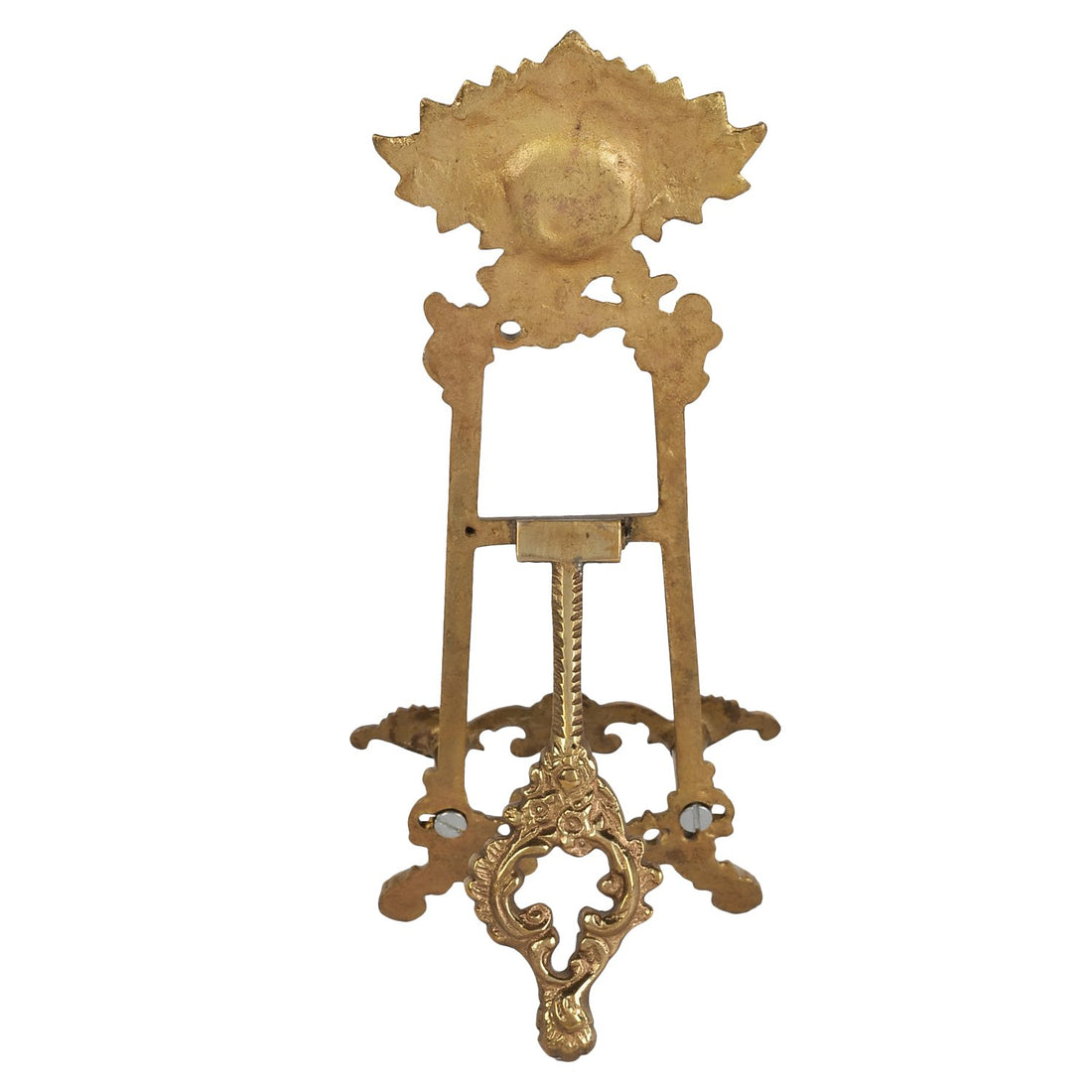 Sunburst Easel - Medium in Brass