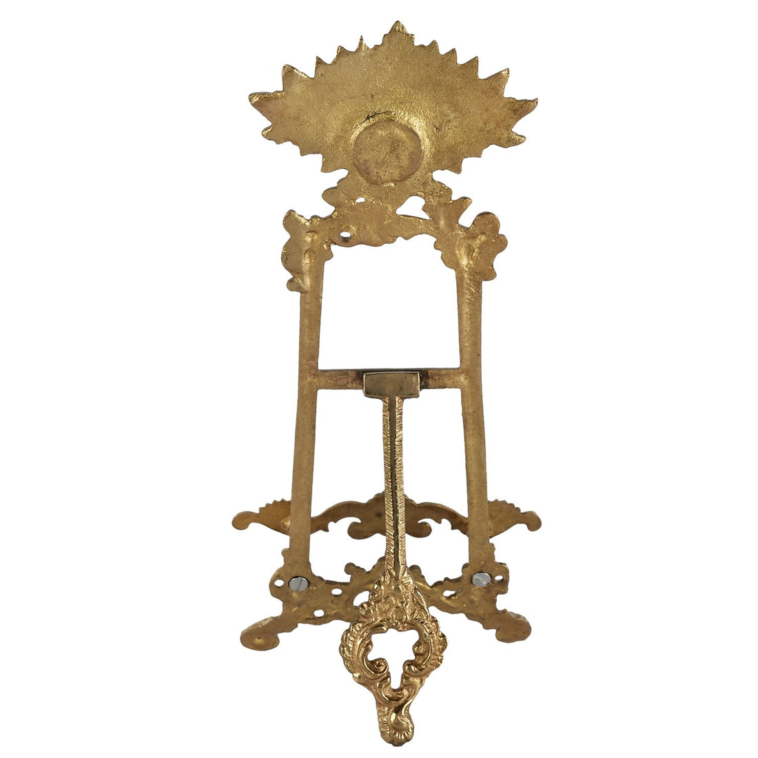 Sunburst Easel - Large in Brass