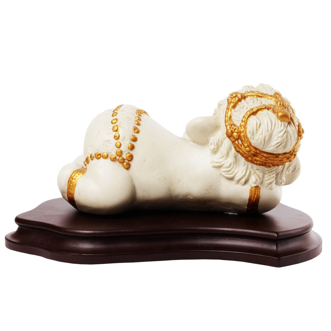 Shuban Gaanesh Idol - Beige in Composite Marble