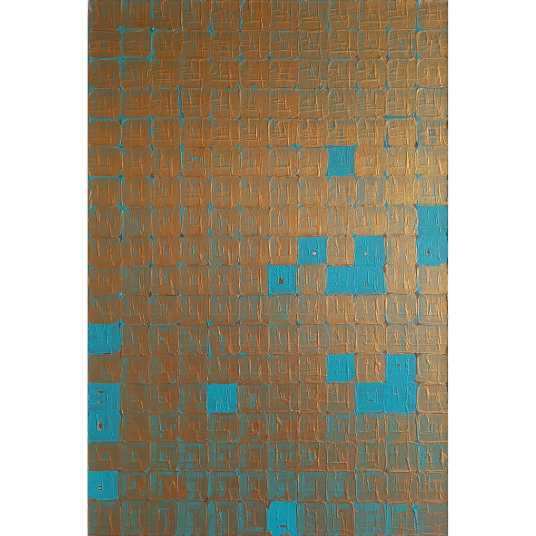 Series Of Lines 3 By Luca Dei Savini – Acrylic on canvas