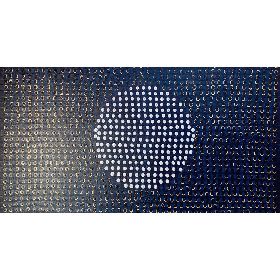 Indian Full Moon By Luca Dei Savini – Acrylic on canvas