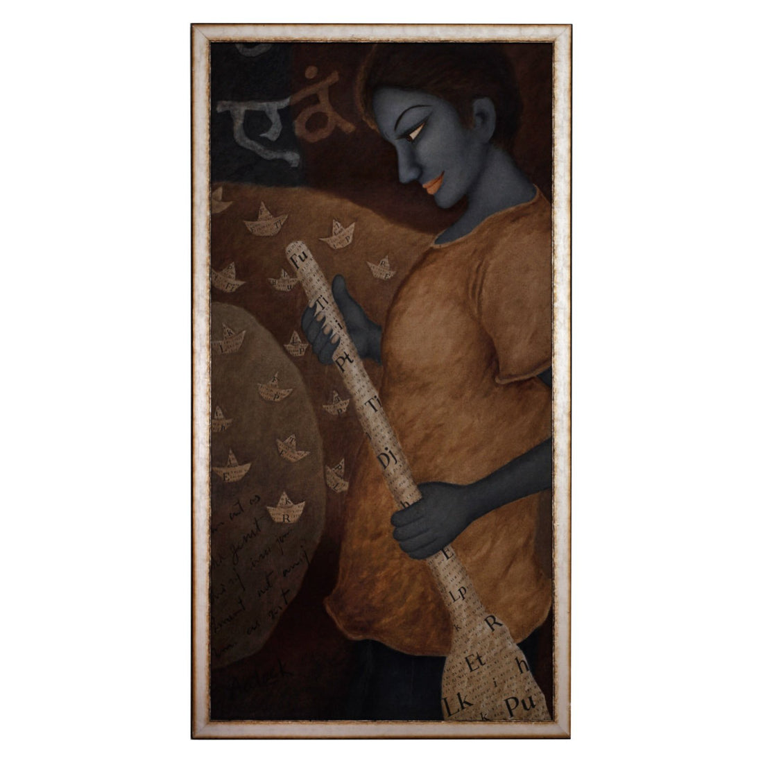 Evam By Aalok Sharma - Acrylic on canvas