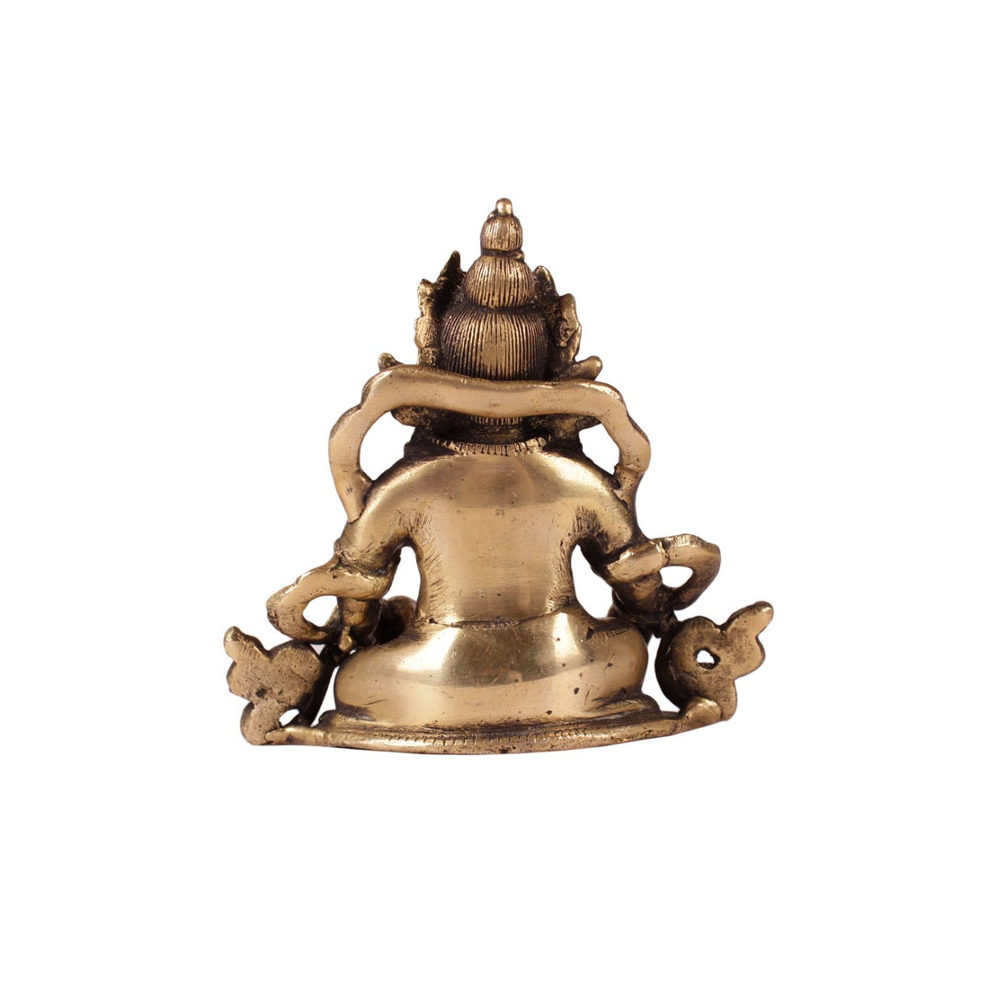 Seated Kuber - Small in Brass