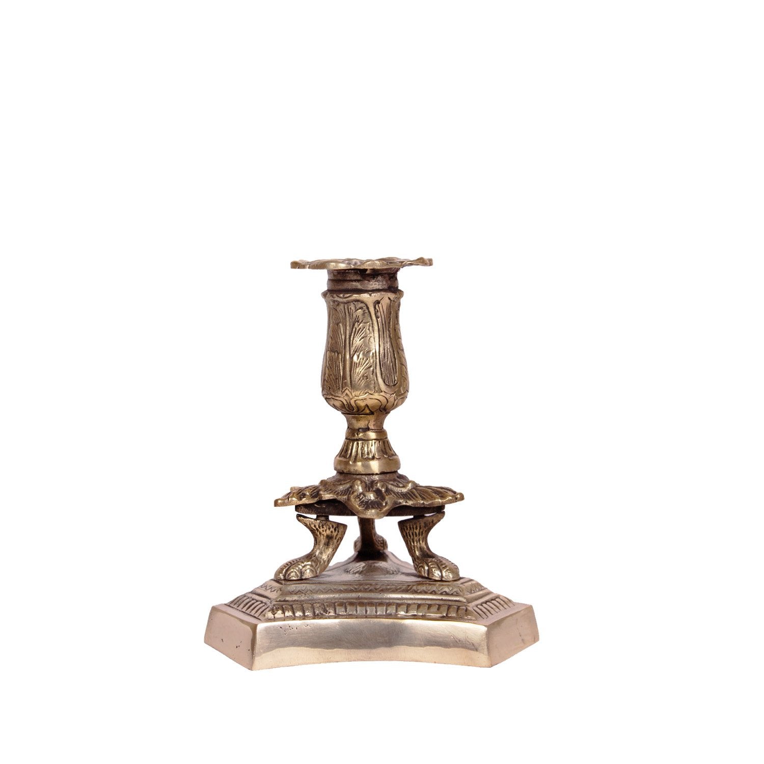 Candle stand - Small in Brass