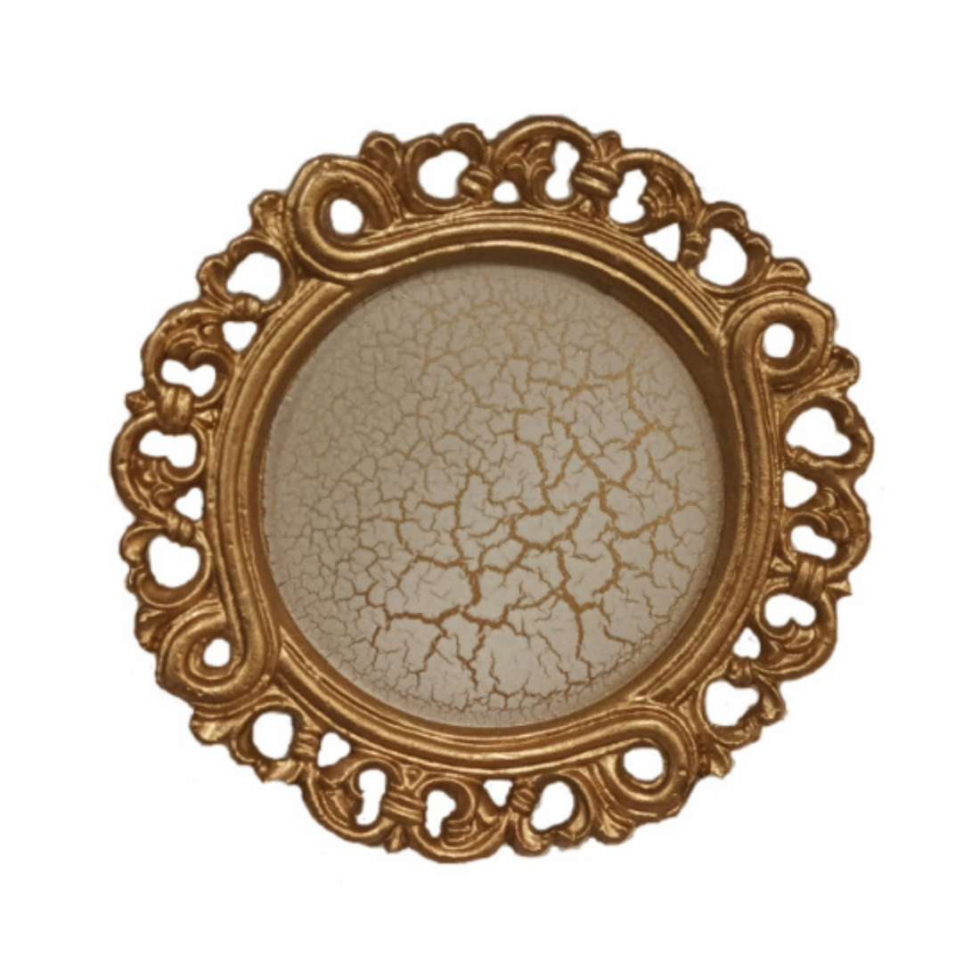 Zareen Round Coasters - Set Of Six in Metal
