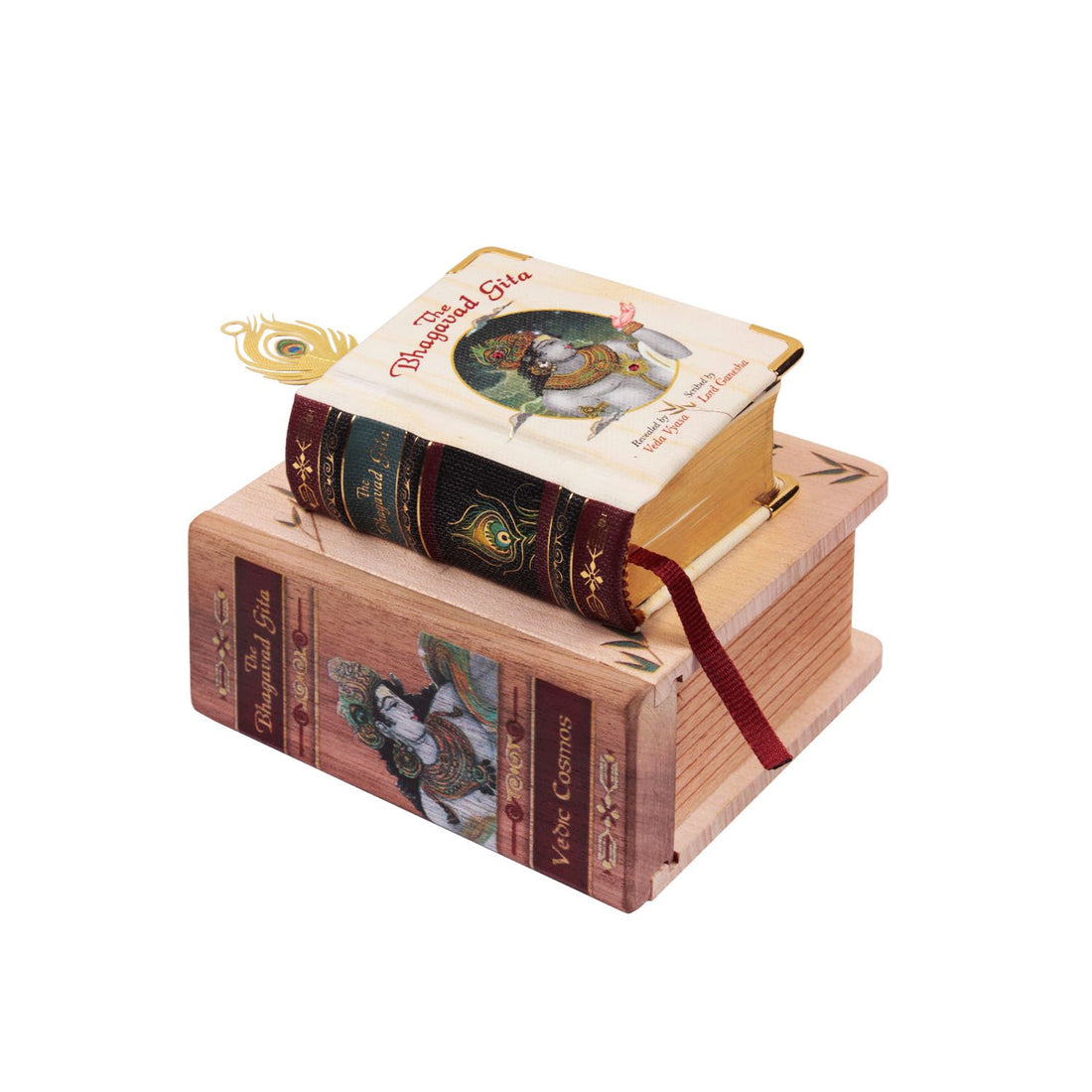 Bhagavad Gita - Small in Wooden Case