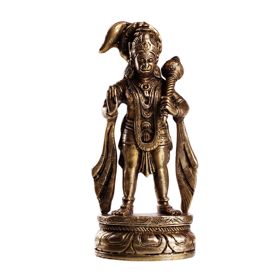Rudraya Hanuman Idol - Brass