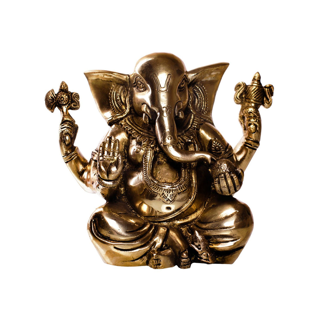 Ganesh Idol - Brass