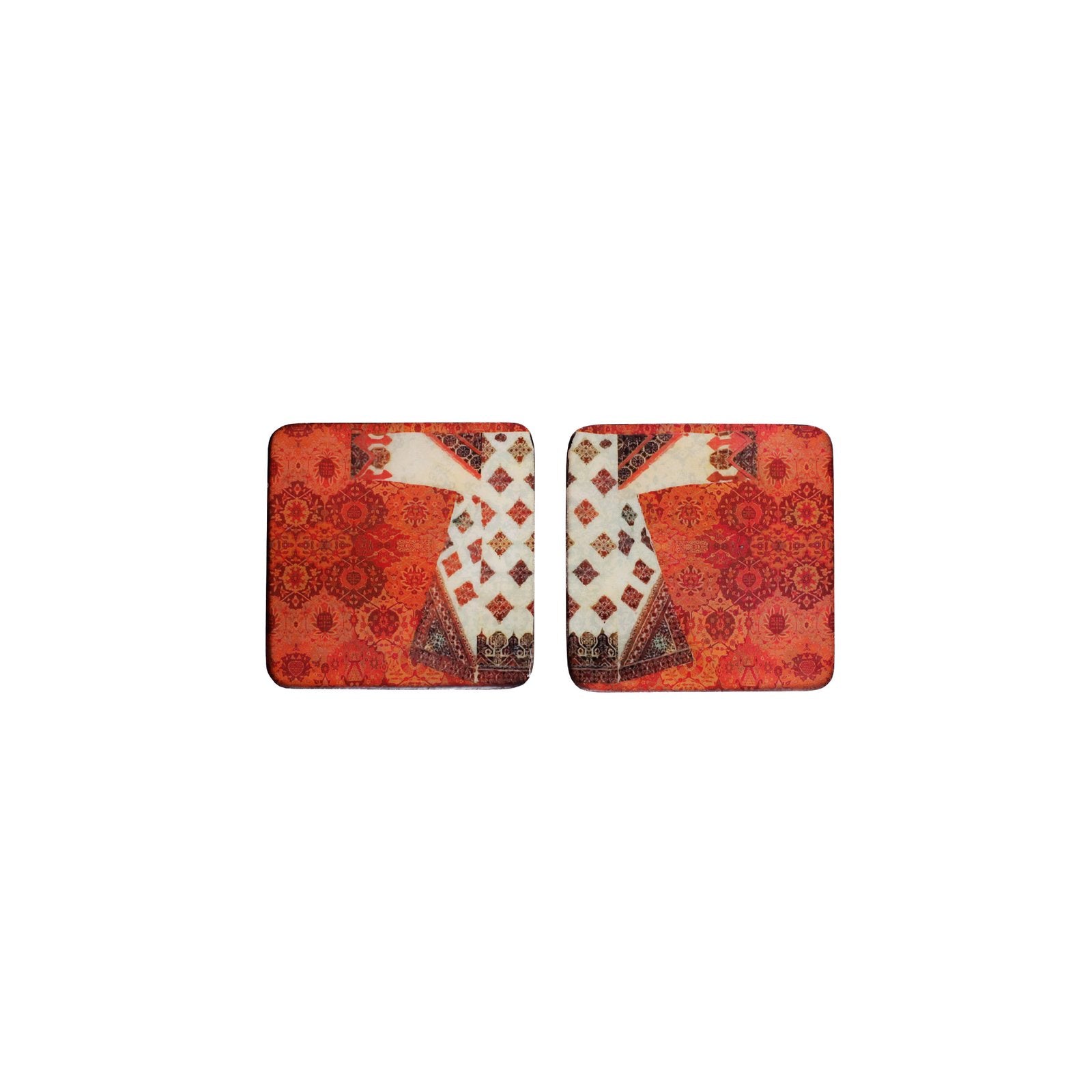 Set Of Two Peshwaz Coasters