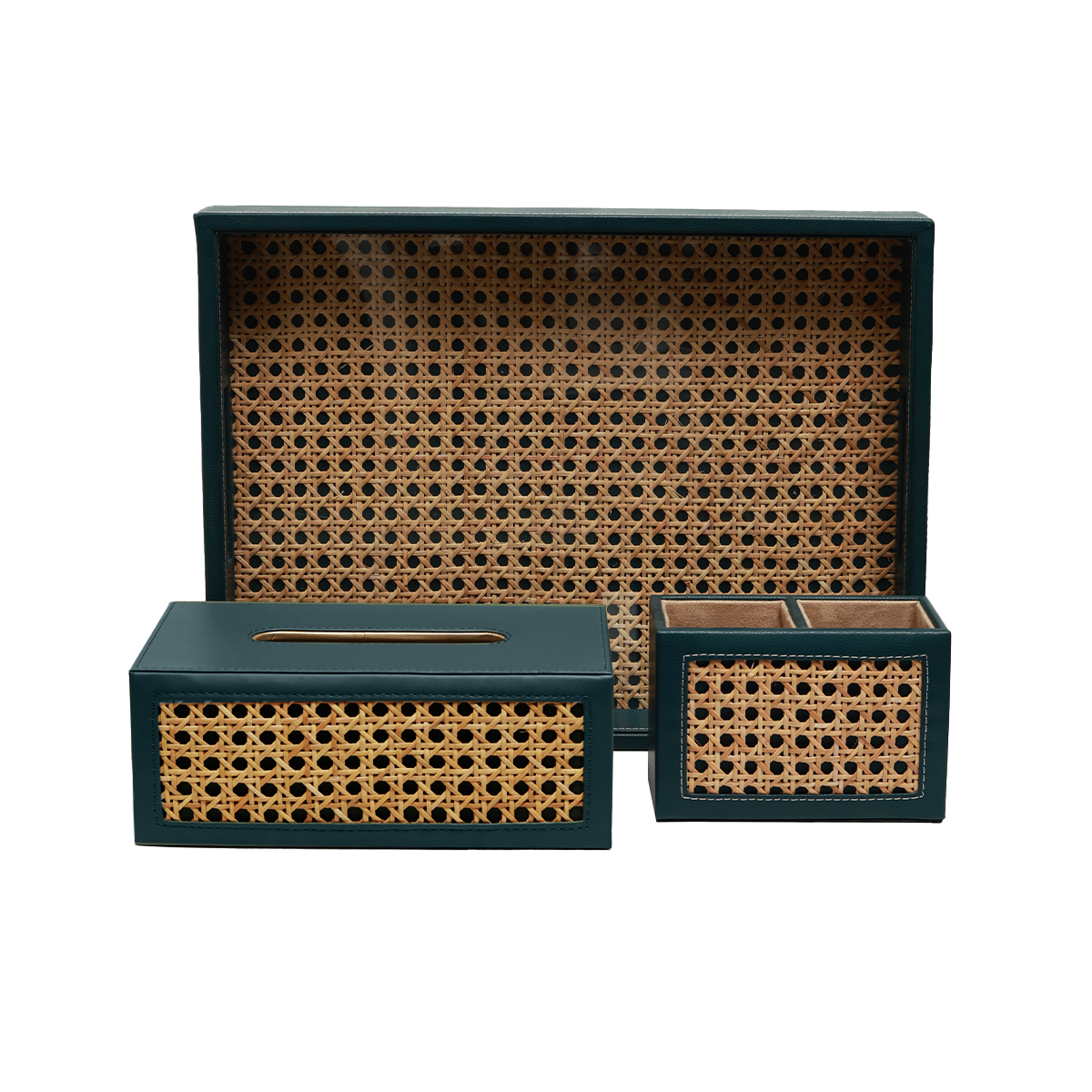 Modura Rattan Tissue Box