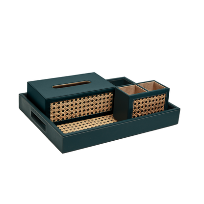 Modura Rattan Tissue Box