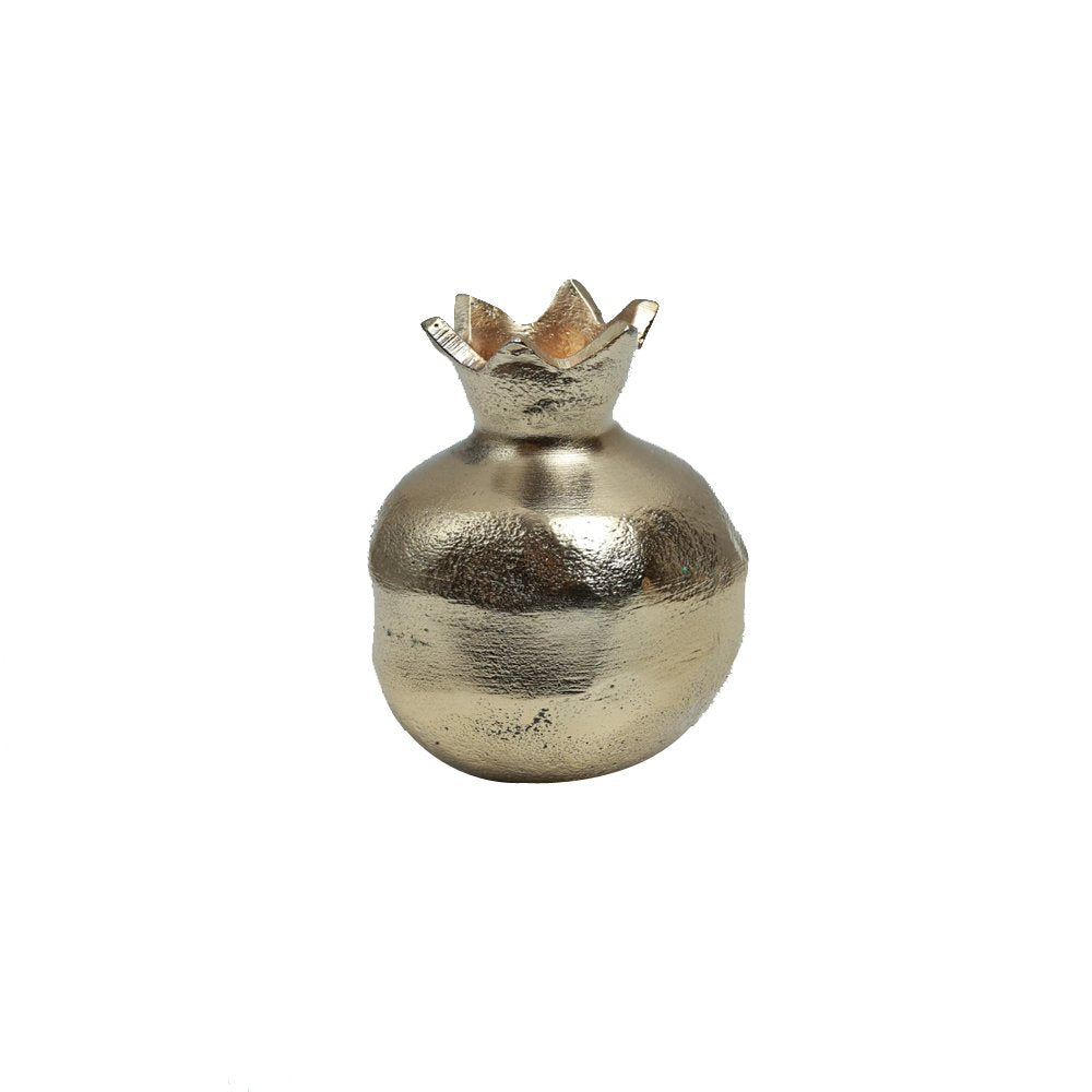 Pomegranate Candle Stand Gold - Size Medium
