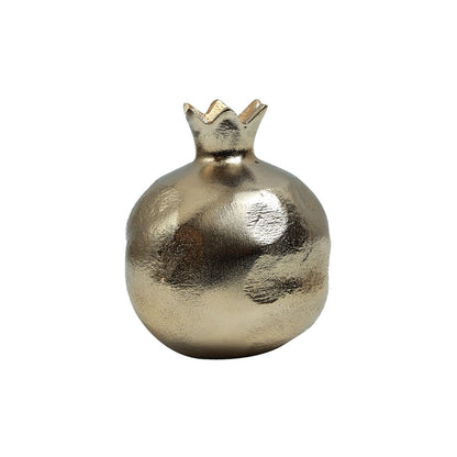 Pomegranate Candle Stand Gold - Size Large