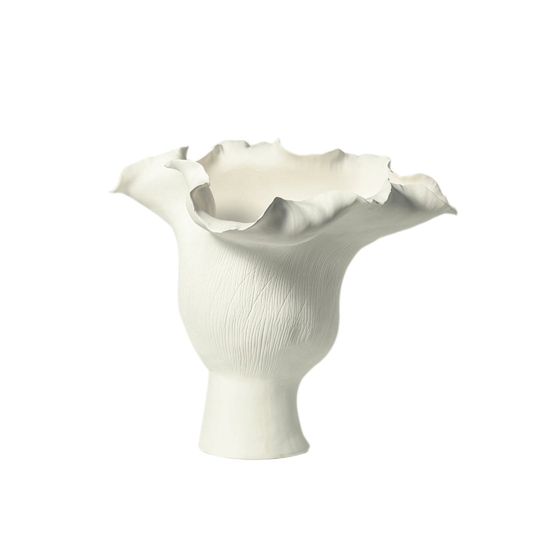 White Bloom - Small Vase in Ceramic