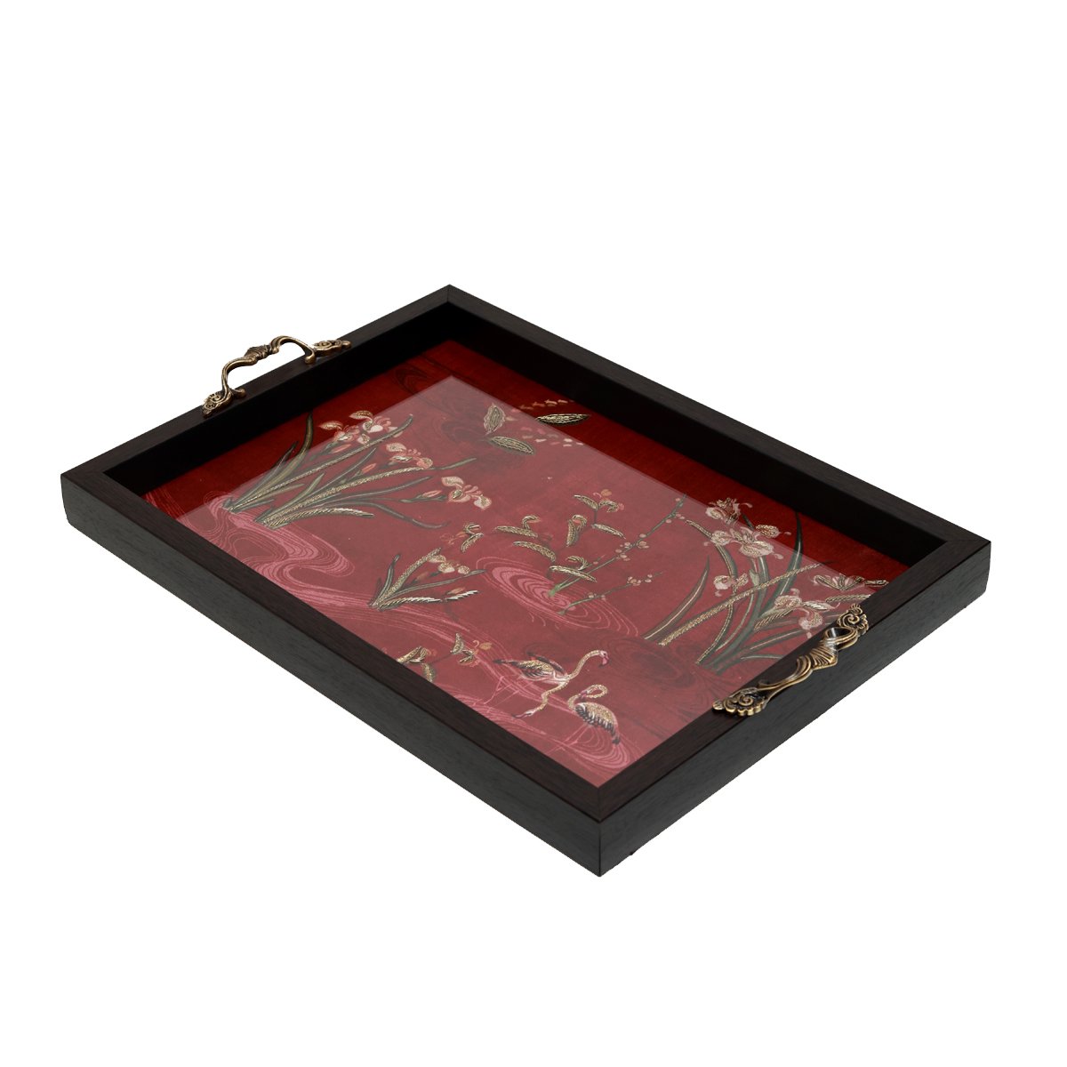 Odyssey Vanya large Tray in Red