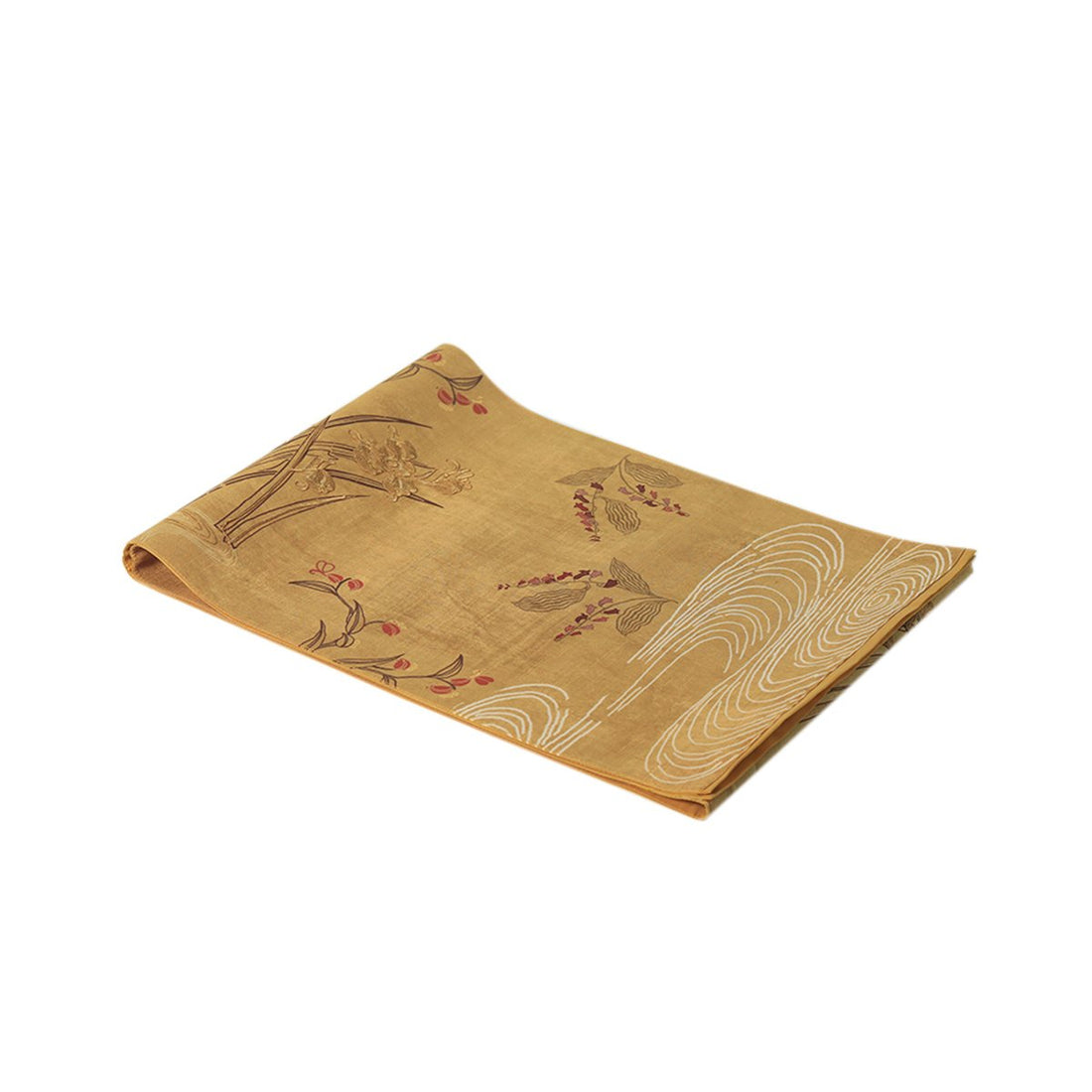 Vanya Dori  Runner - Yellow in Silk Blend 72″ x 15″