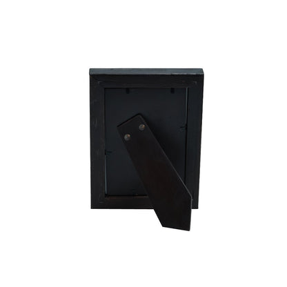 Theodorus Spiral Frame - Black in Wood 6&quot; X 4&quot;