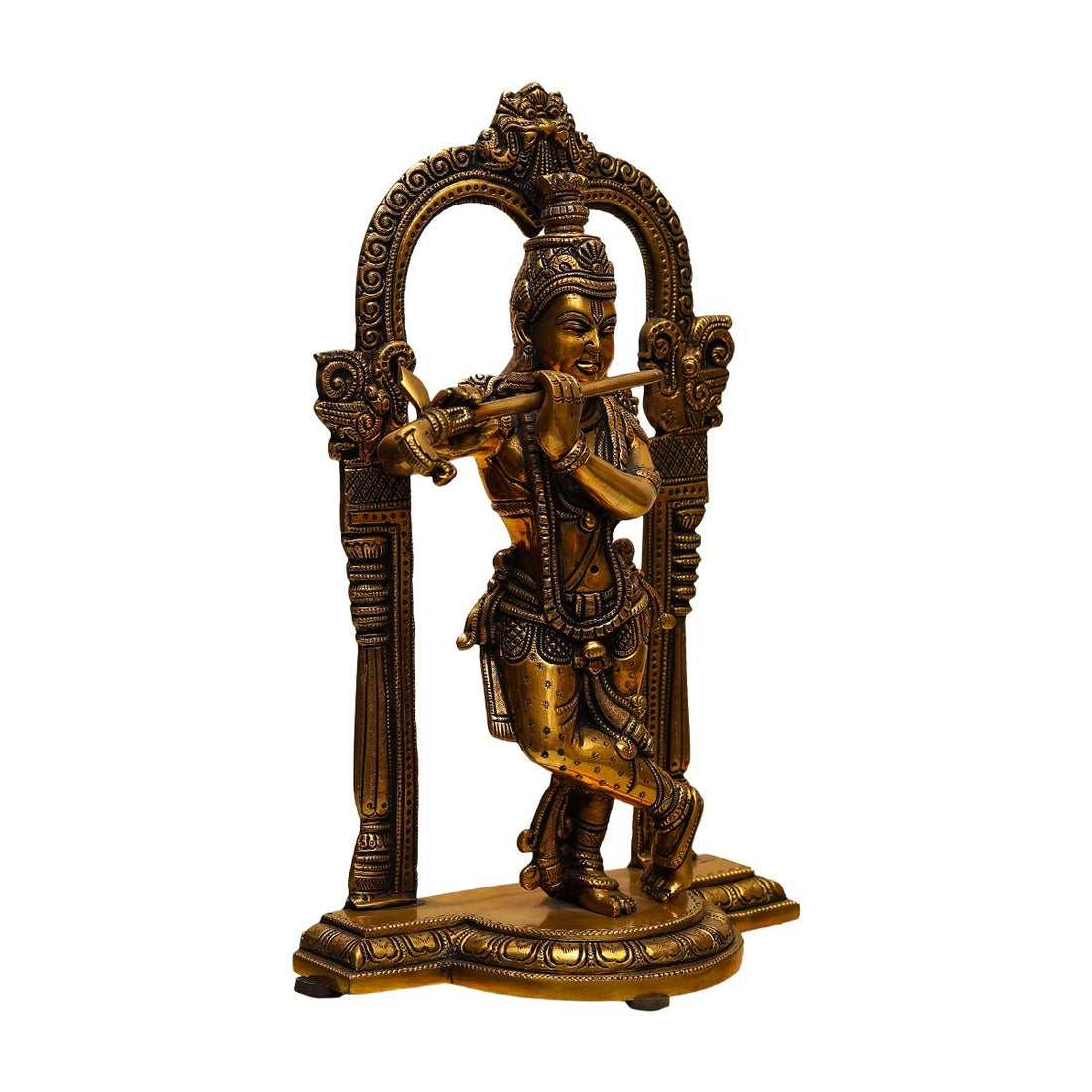 Kanhiya Krishan Idol - Brass