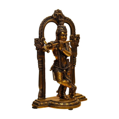 Kanhiya Krishan Idol - Brass
