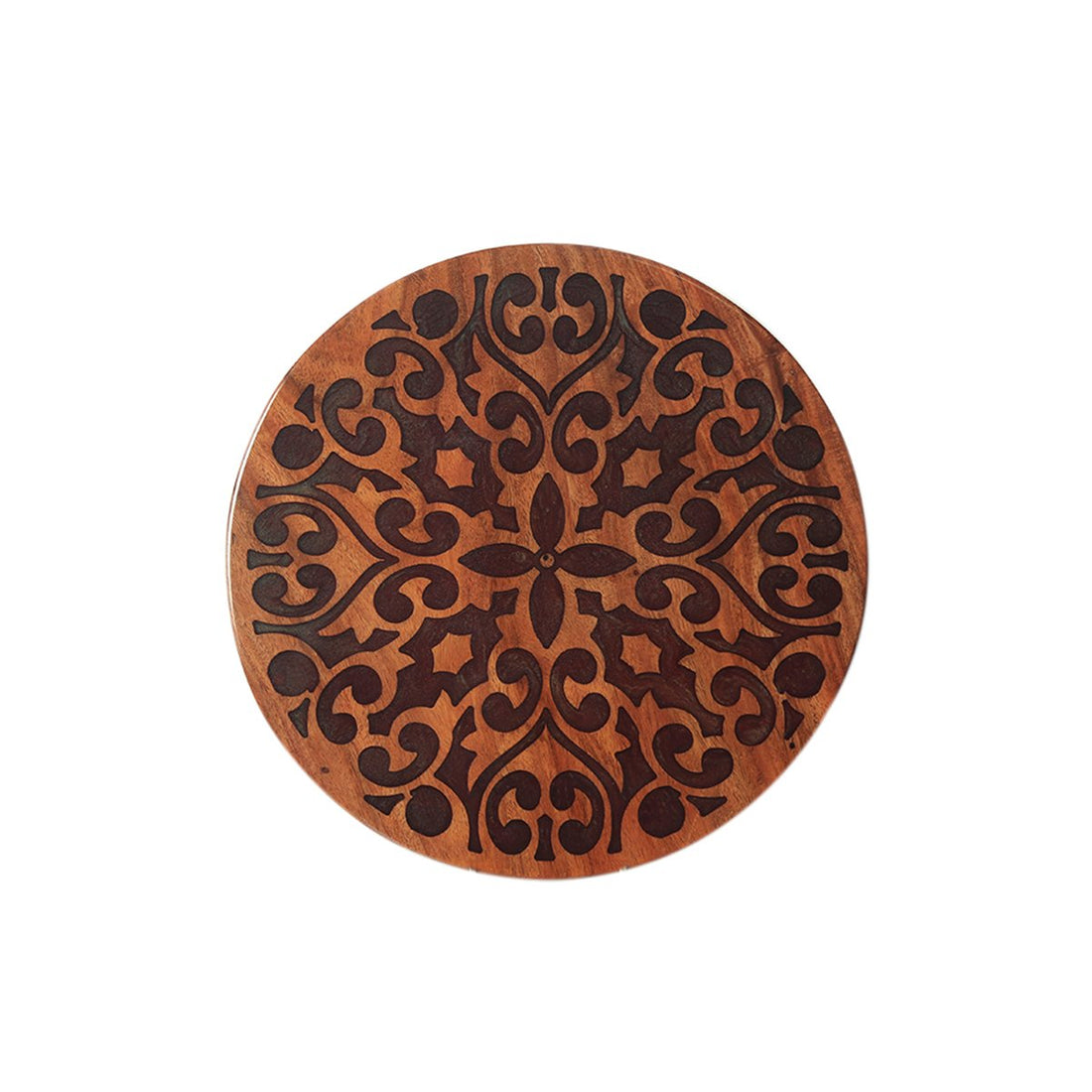 Intricate Platter - Wood and Resin