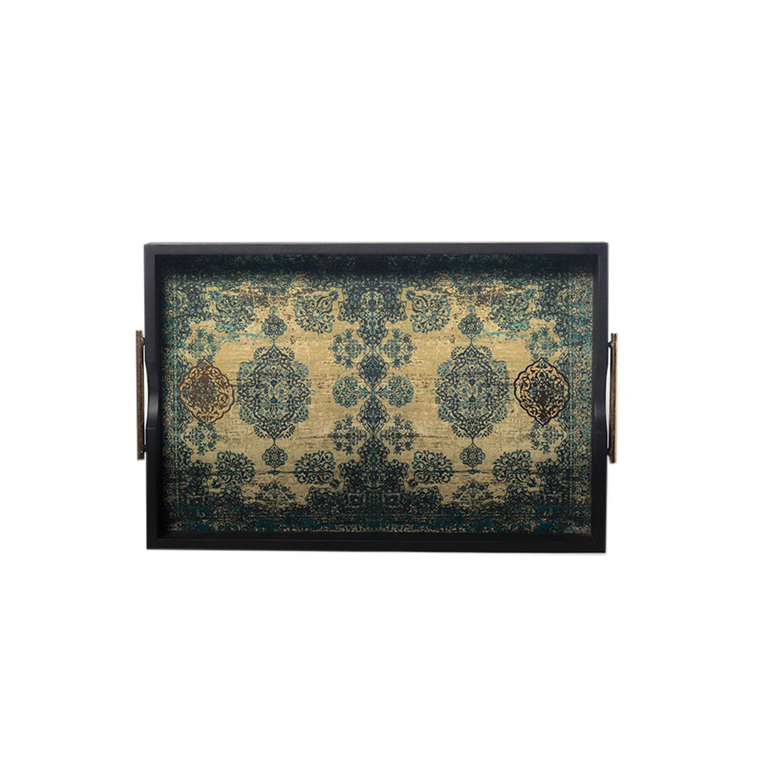 Amarapali Collage Tray - Large in Wood