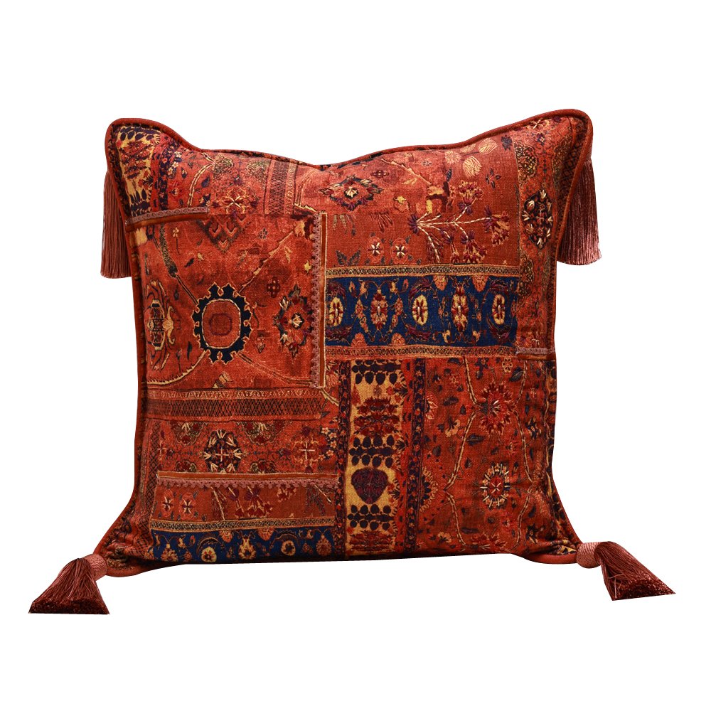 Kilim Cushion Cover - Orange in Shanil 20&