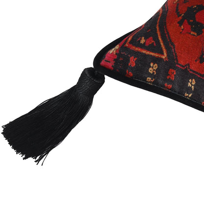 Kilim Floor Cushion Cover - Red in Shanil 36&