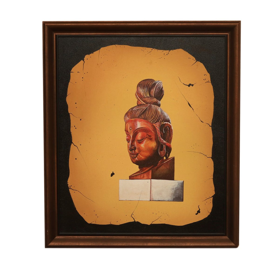 Untitled Painting By Shishir Bhatt - Acrylic on canvas