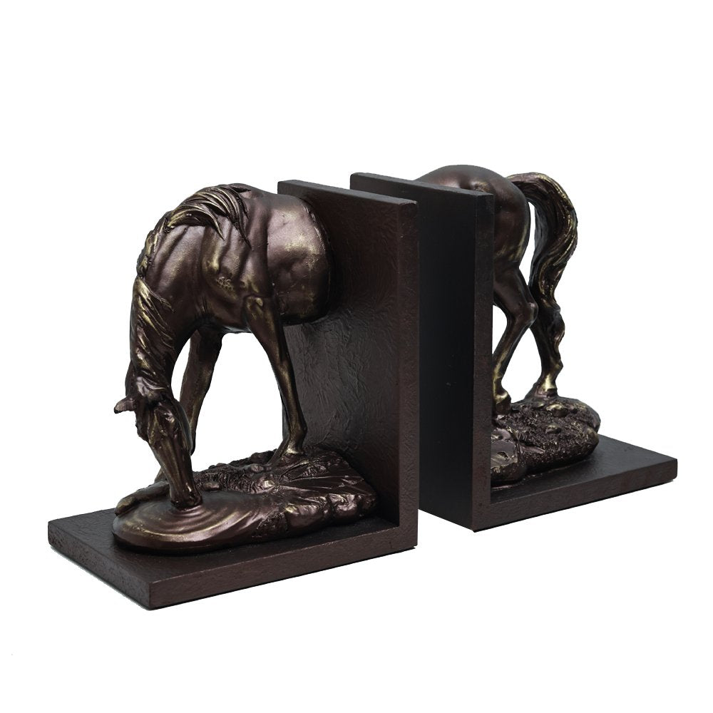 Grazing Horse Bookends