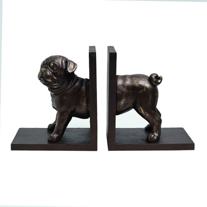 Pug Bookends