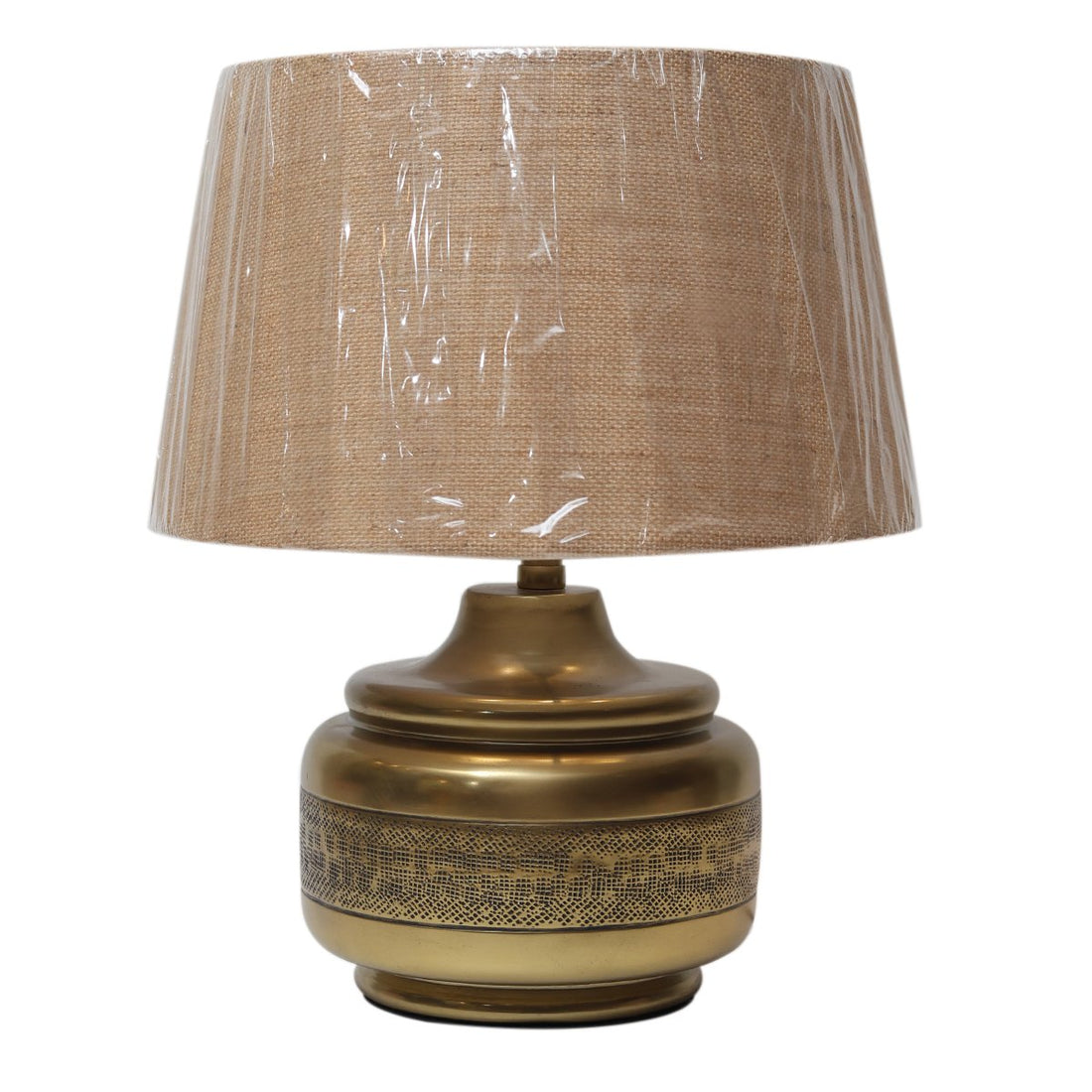 Nyasa Lamp - Gold in Metal