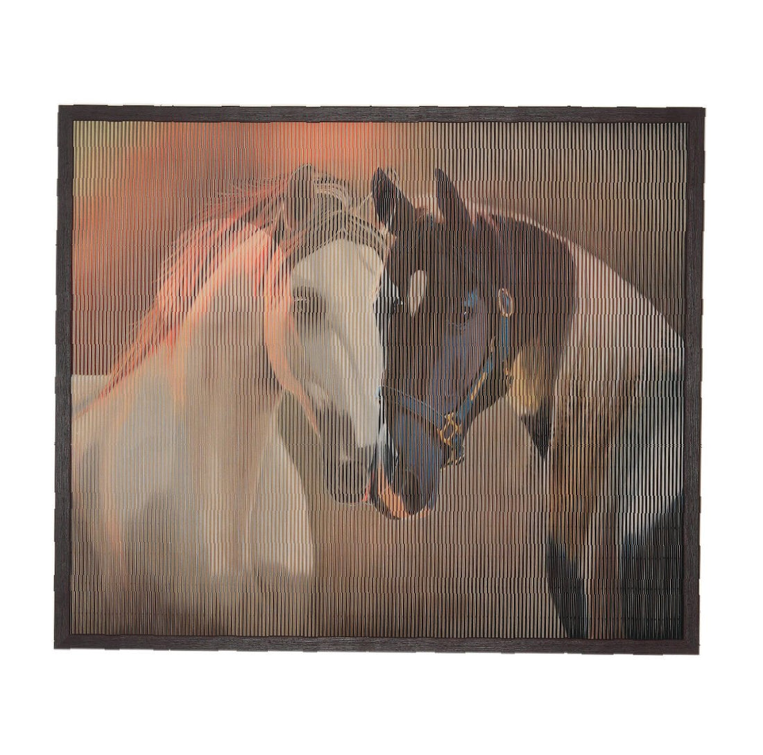 Horse - Kinetic Art in Archival Museum Art Paper