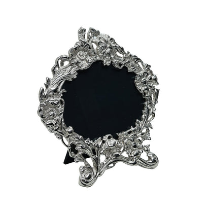 Vintage Pierced Frame -  Silver in Metal 6&quot; X 4&quot;