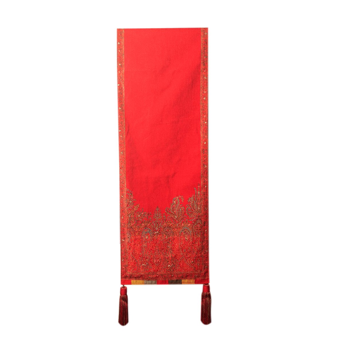 Jamawar  Floral Runner - Red  in Shanil  15″ x 72″