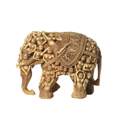 Marble Dust Lady Elephant