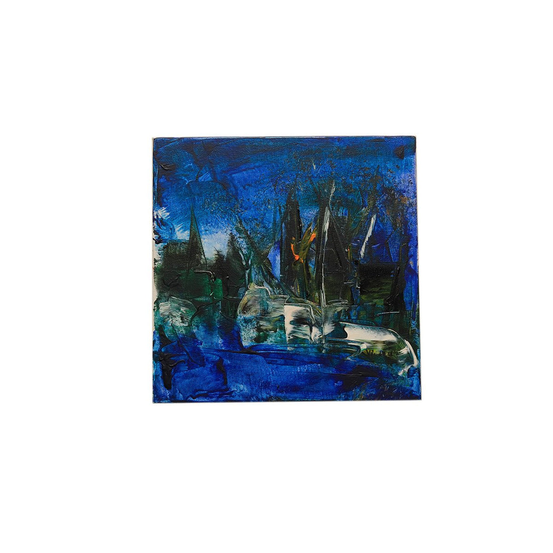 Untitled Painting By Vikash Kalra - Acrylic on canvas