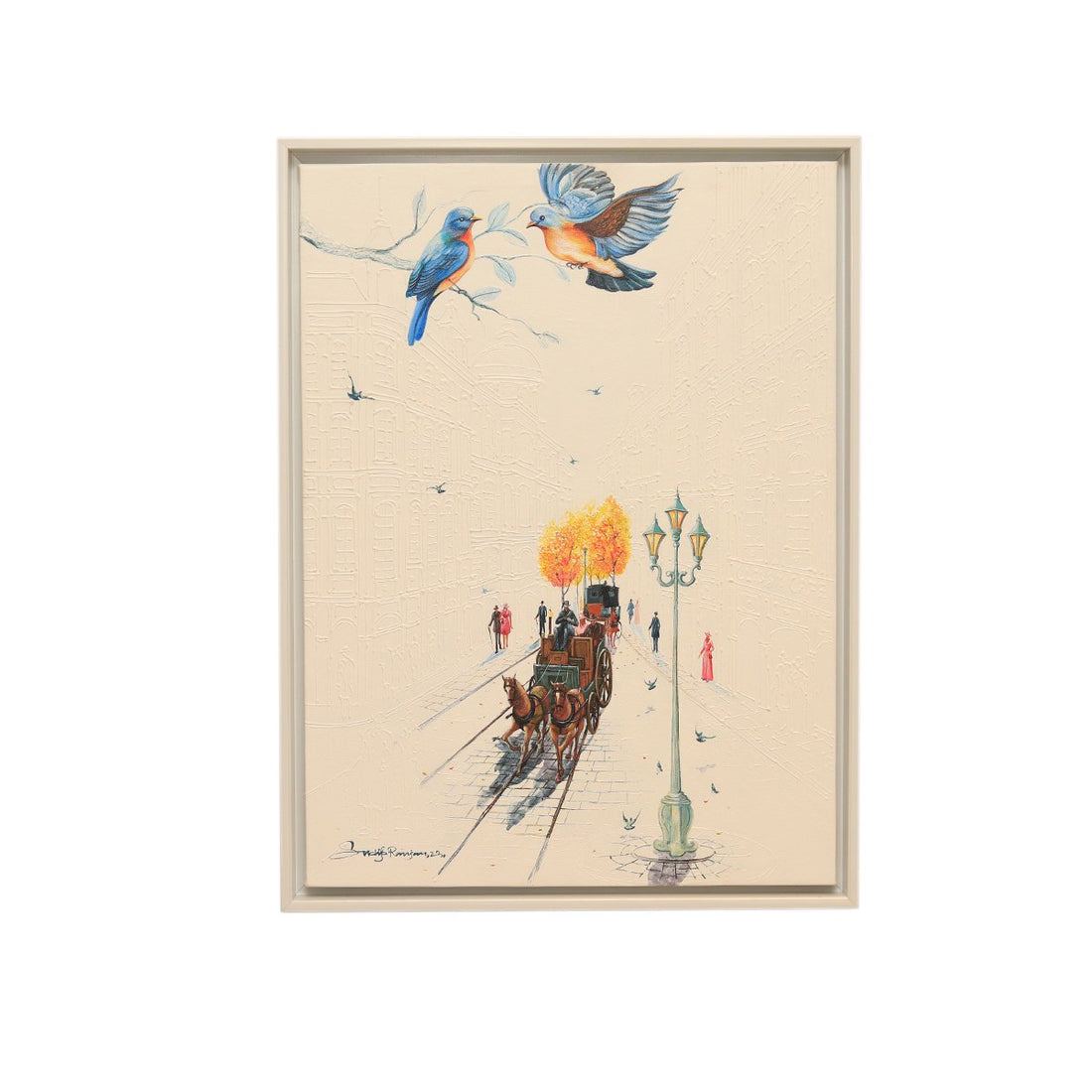 Untitled By Nirakar Choudhry - Acrylic on canvas