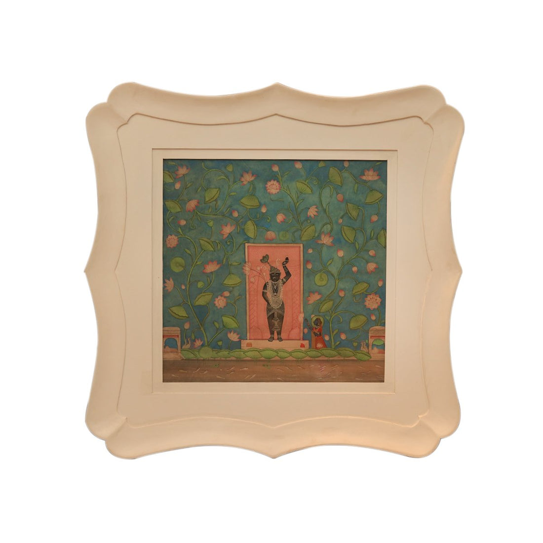 Pichwai Painting - Oil Color and Paper