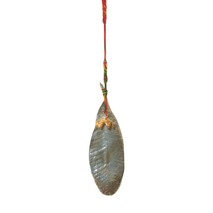 Champa Patta-  MiniToran in Silver