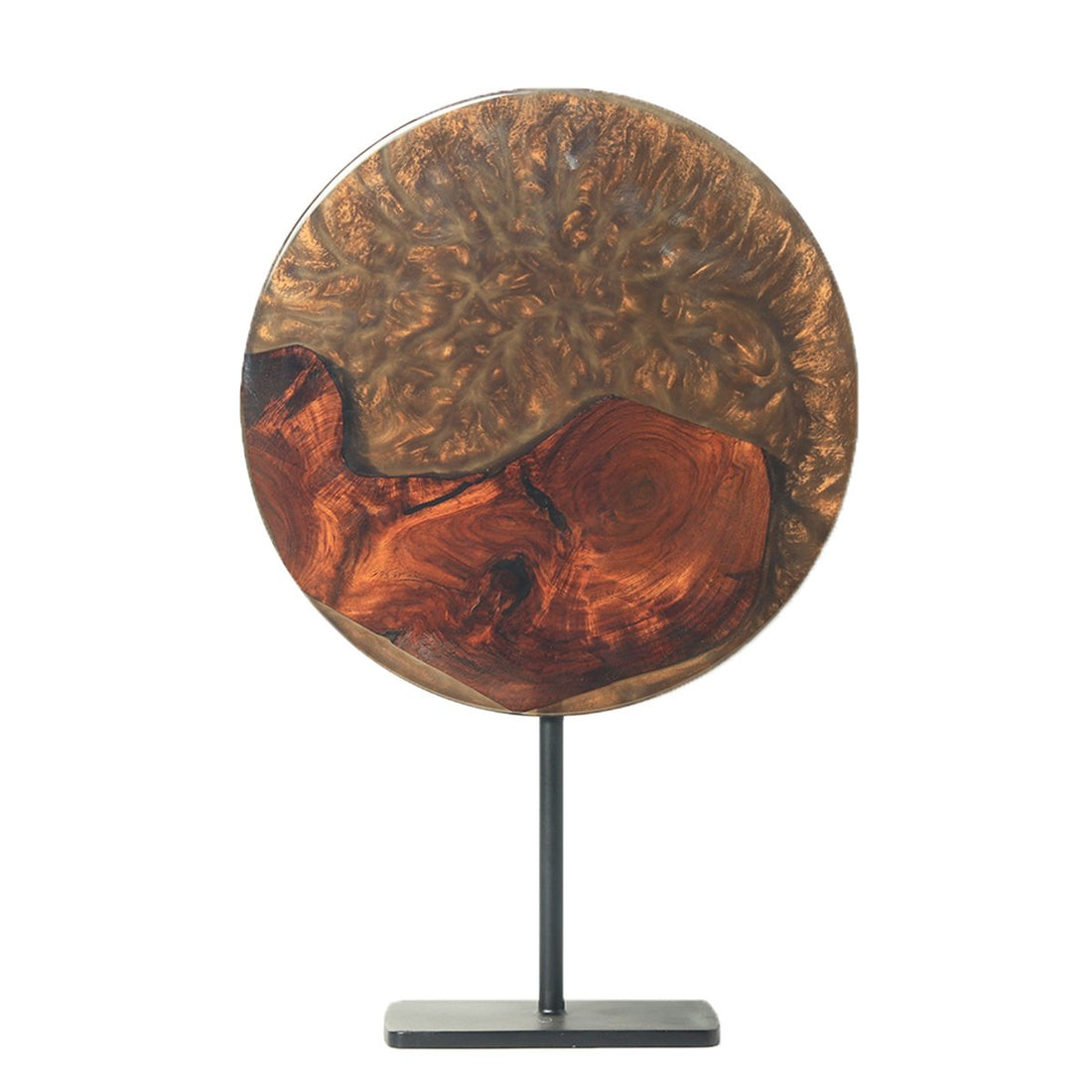 Storm - Stand Alone Decorative in Wood and Resin