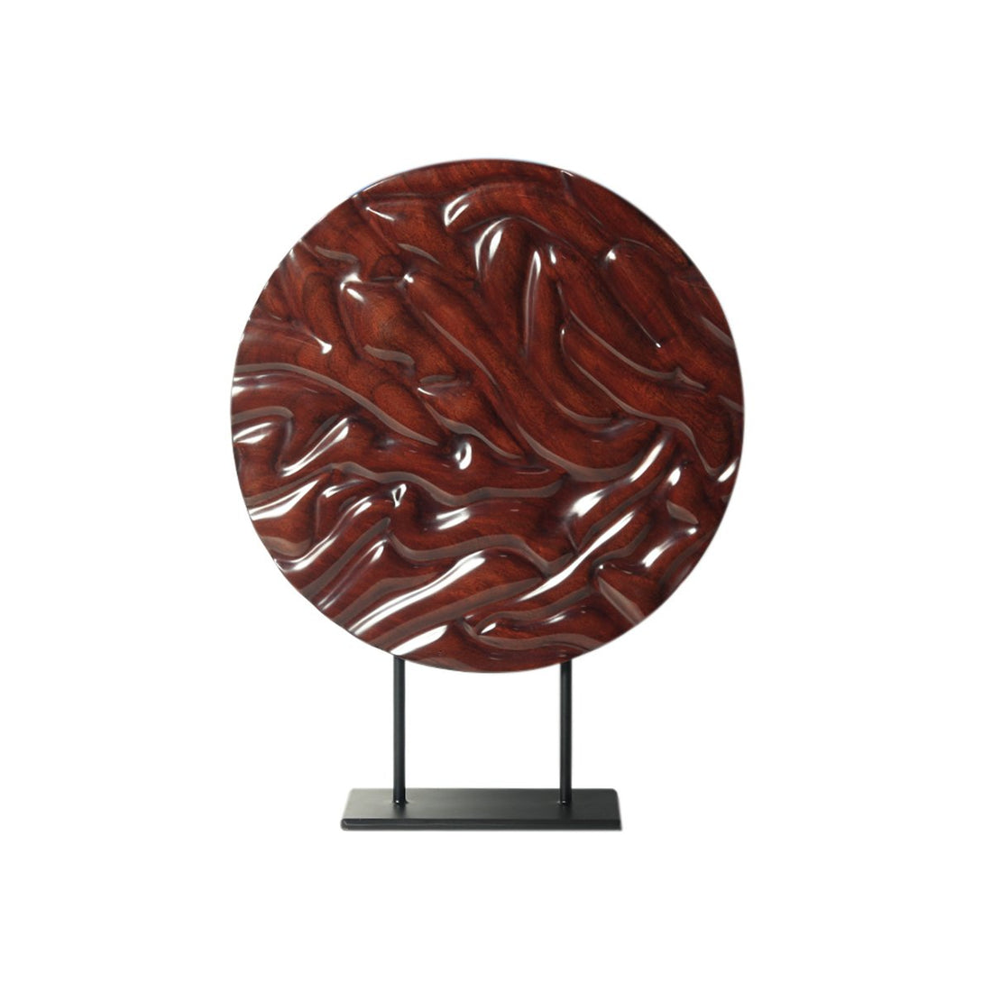 Sand Dune - Stand Alone Decorative Small in Teak Wood